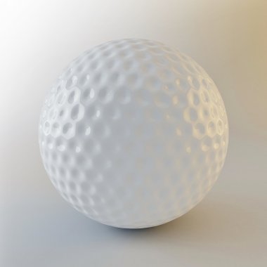 bir golf topu