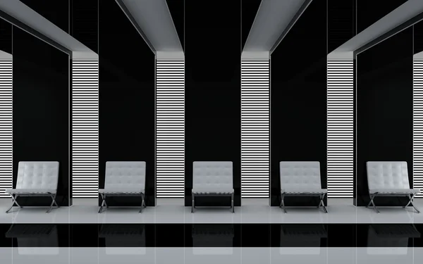O conceito de um interior de um salão — Fotografia de Stock
