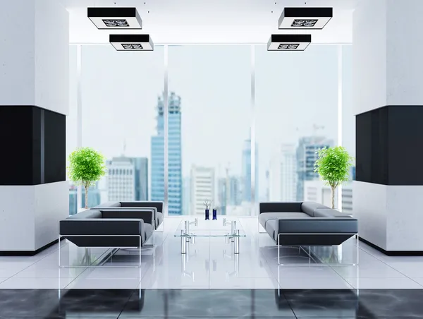 Moderne interieur van een zaal — Stockfoto