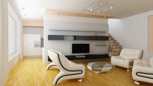 Modern home interior Stock Photo