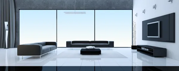 Modern interiör av en salong — Stockfoto