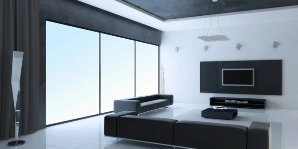 Moderne interieur van een salon — Stockfoto