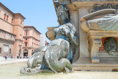 Bologna Fountain Neptune clipart