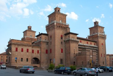 Castle in Ferrara clipart