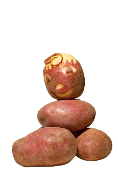 Skromné brambory — Stock fotografie