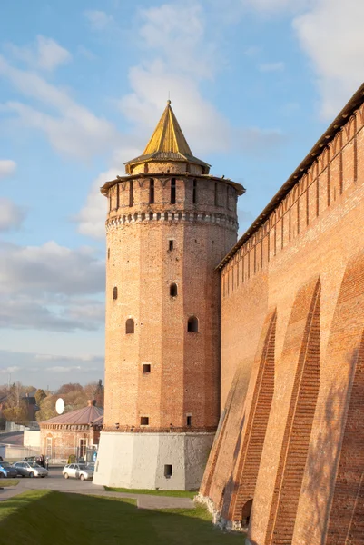Tower of the Kremlin in Kolomna Стокове Зображення