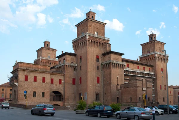 Castillo en Ferrara Imagen de stock