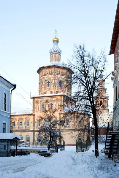 Ruská pravoslavná církev v Kazani. Stock Fotografie