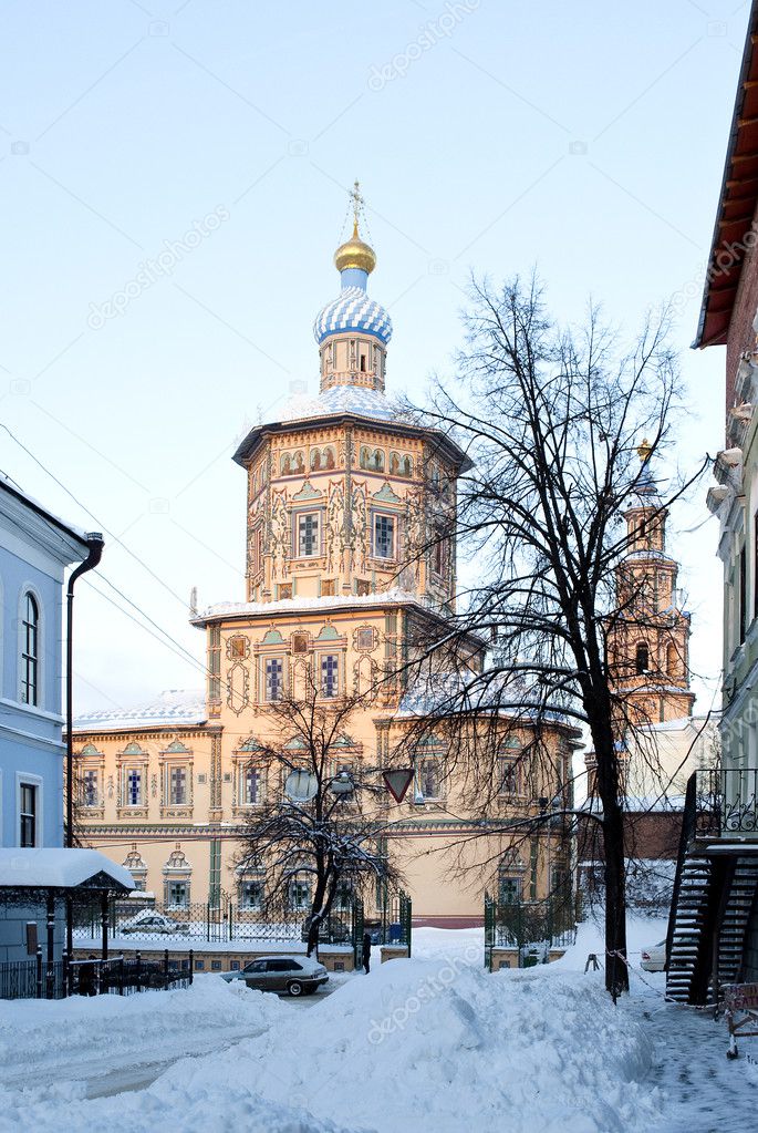 Russian Orthodox church in Kazan.