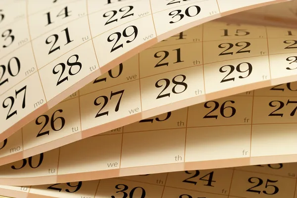 Calendario — Foto de Stock