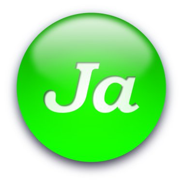 Ja button clipart