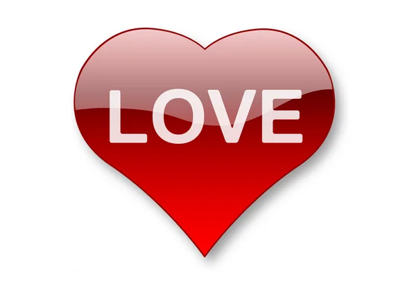Heart of love — Stock Photo, Image