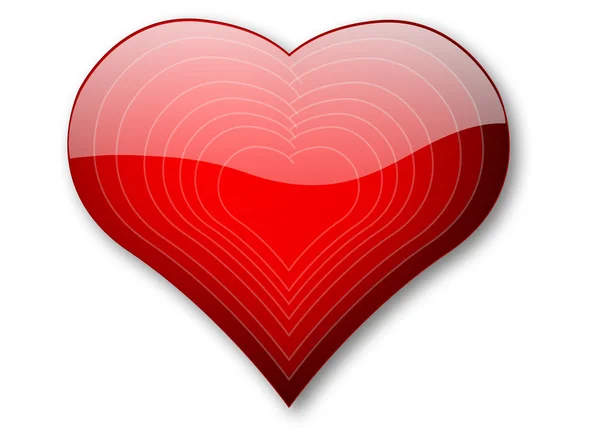 Hjärta av kärlek — Stockfoto