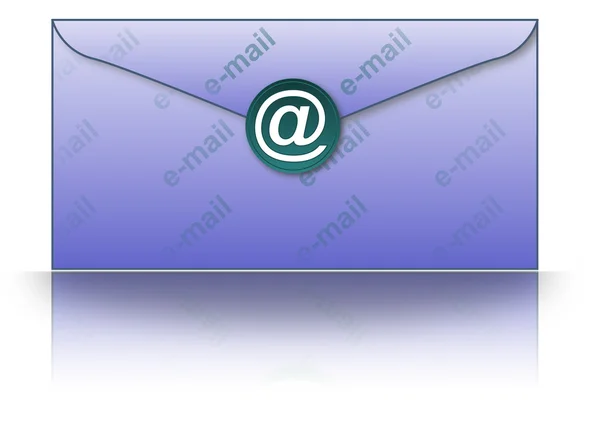 Envelope de e-mail — Fotografia de Stock