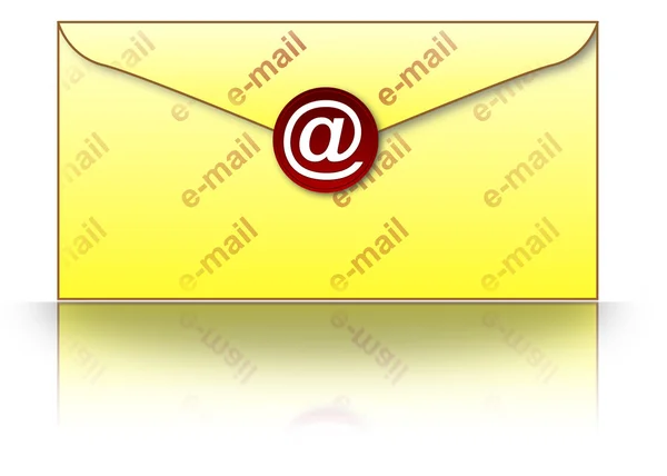 電子メールの封筒 — ストック写真
