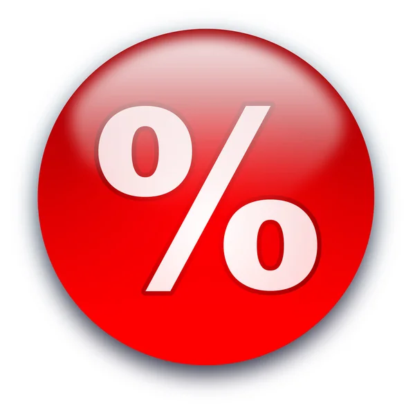 Discount button — Stock Photo, Image