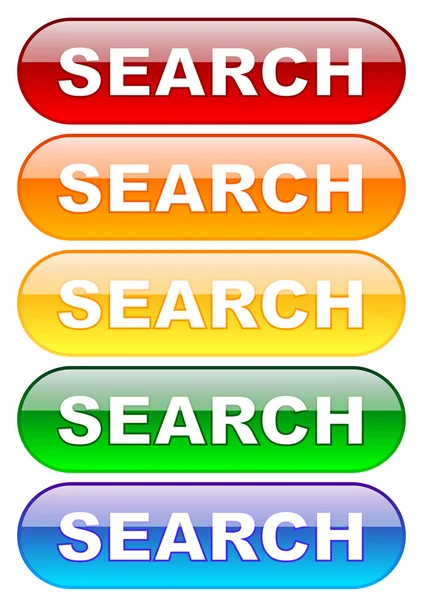 stock image Search buttons set