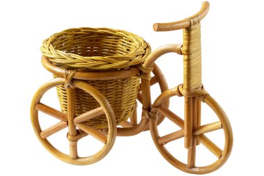 Basket - Tricycle (clipping path) clipart