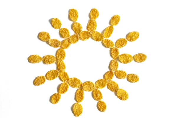 stock image Sun of corn flakes