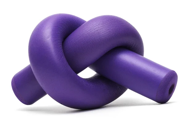Violet knot — Stock Photo, Image