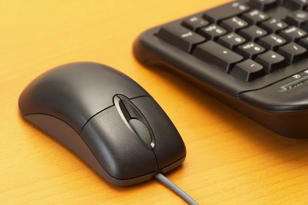 Ratón y teclado — Foto de Stock