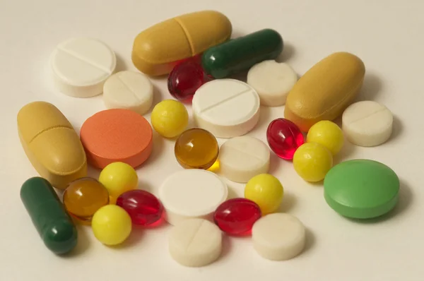 Comprimidos vitamínicos — Fotografia de Stock