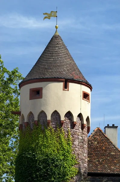 Old tower in Etlingen — Stock Photo, Image
