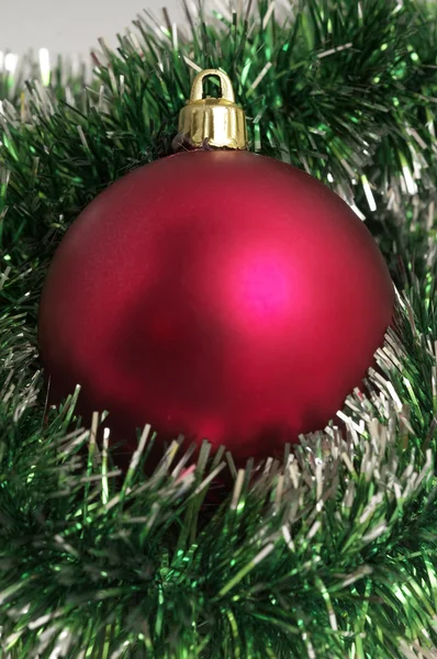 Χριστούγεννα διακόσμηση μπάλα — Φωτογραφία Αρχείου