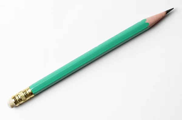 绿色铅笔 — 图库照片