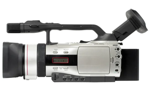 Félig professzionális videokamera — Stock Fotó