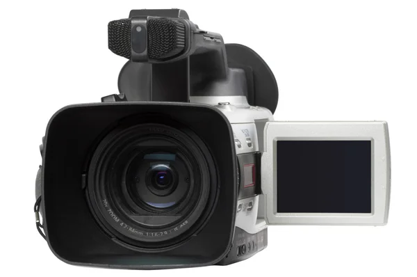 Félig professzionális videokamera — Stock Fotó