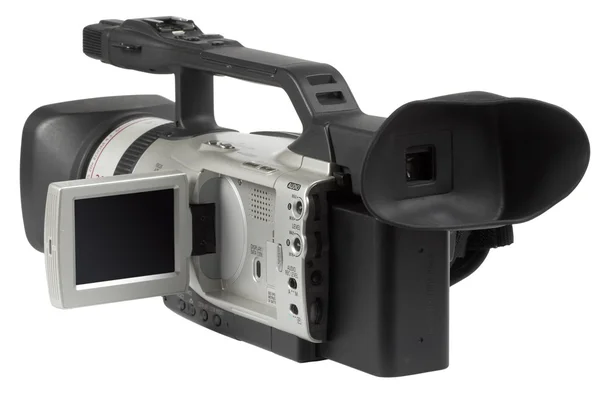 Semi profesionální videokamera — Stock fotografie