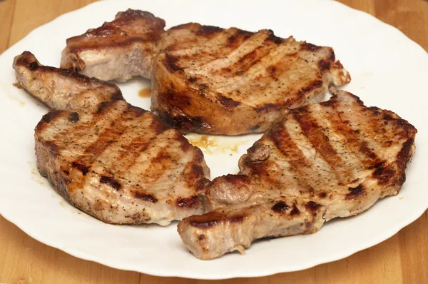 Grilled pork meat — Stock Photo, Image