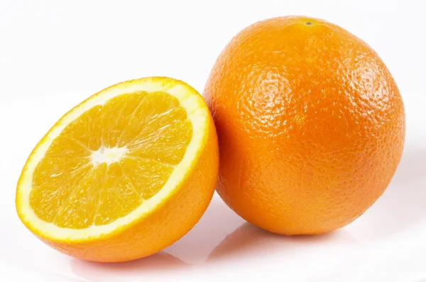 1 つ半オレンジ — ストック写真
