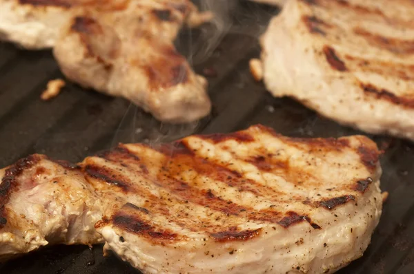 stock image Grilled pork meat