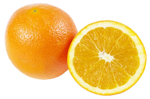 One and a half orange — Stock Photo, Image