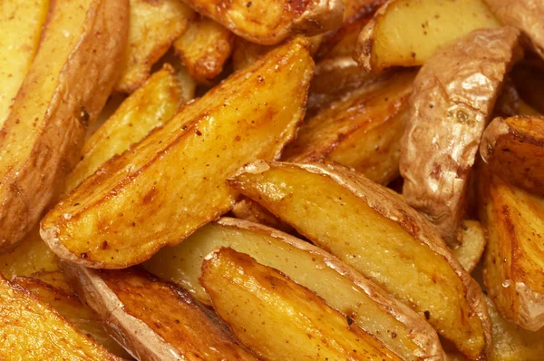Τηγανιτές φέτες πατάτας — Φωτογραφία Αρχείου