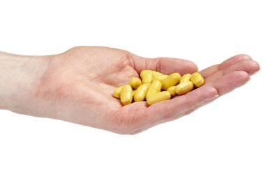 Vitamin pills clipart