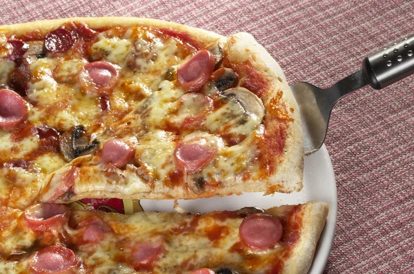 피자 슬라이스 — 스톡 사진