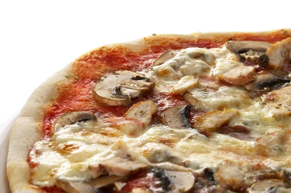 Achtergrond van de pizza — Stockfoto