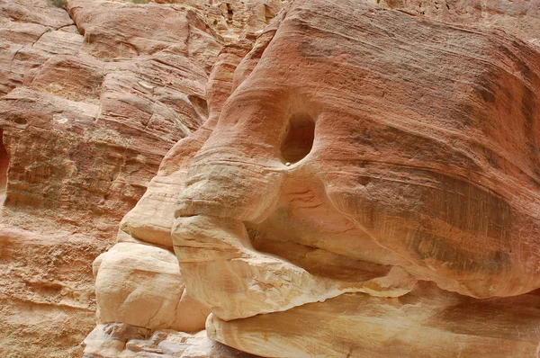 stock image Structure,relief of the Jordnian mountai