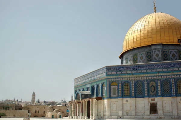 Skalní kupole v Jeruzalémě — Stock fotografie