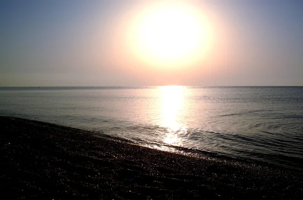 stock image Sun over the sea