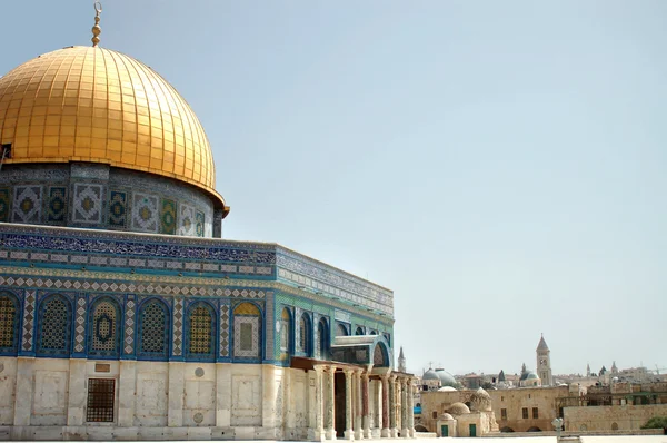 Cupola della Roccia a Gerusalemme — Foto Stock