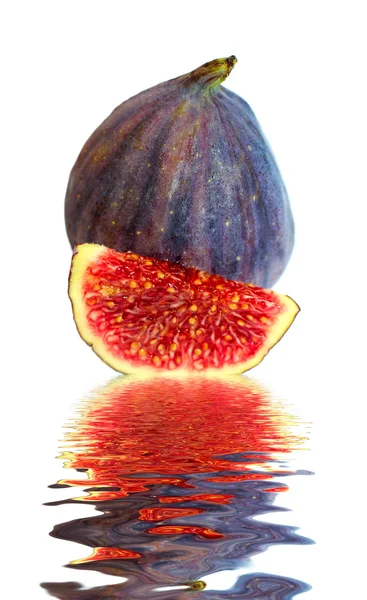 Fig in water — Stockfoto