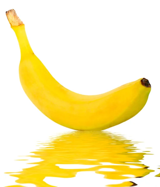 Banana in water — Stock Photo, Image