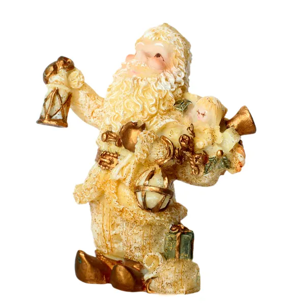 Toy Christmas Santa Claus — Stock Photo, Image