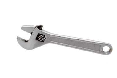 Metal wrench clipart