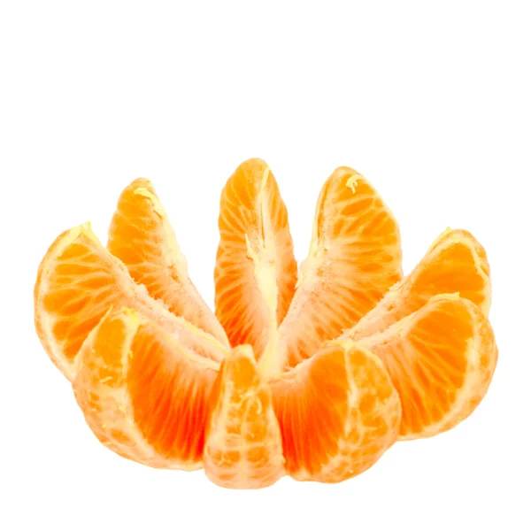 Mandarina abierta —  Fotos de Stock