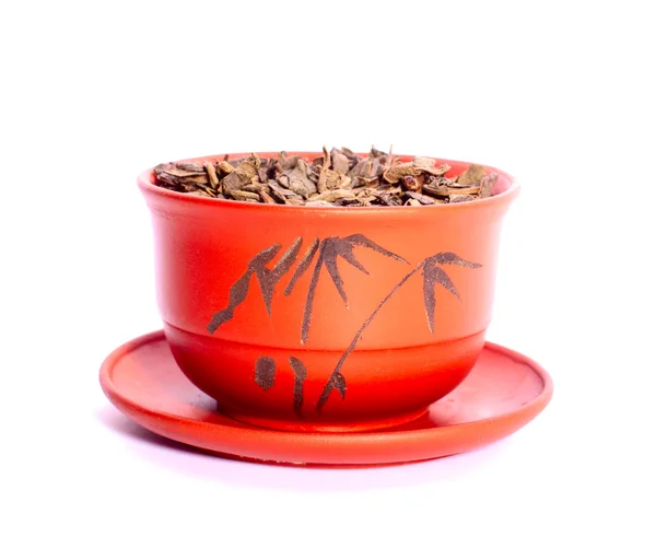 Seramik bardak yeşil çay